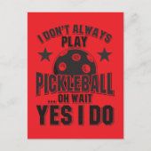 Pickleball Briefkaart (Voorkant)