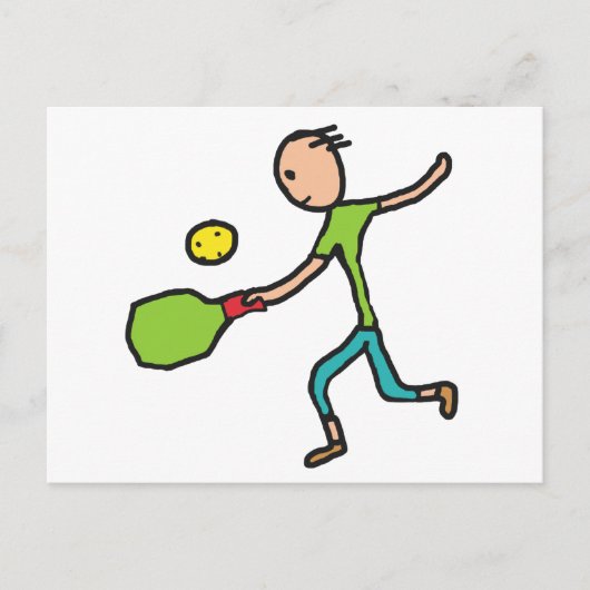 Pickleball Briefkaart (Voorkant)
