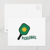 PICKLEBALL BRIEFKAART (Voorkant / Achterkant)