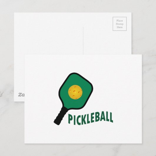 PICKLEBALL BRIEFKAART (Voorkant / Achterkant)