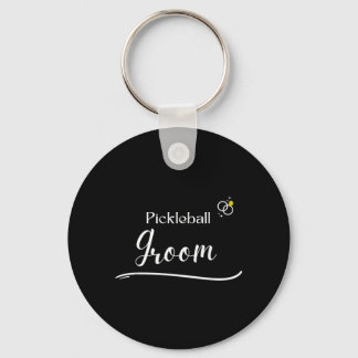 Pickleball Bruidegom - Koppel Dating Trouwen - Sleutelhanger