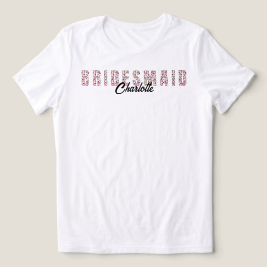 Pickleball Bruidsfeest Dinks & Dranken Persoonlijk Tri-Blend Shirt (Design voorkant)