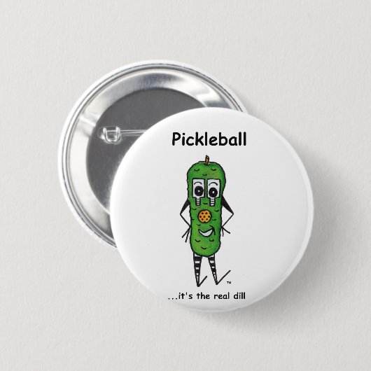 Pickleball Button (Voorkant /achterkant)