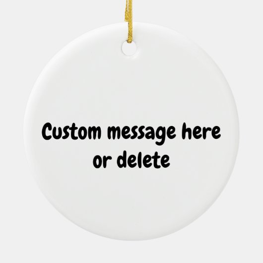 Pickleball-cadeau voor grootvader keramisch ornament (Achterkant)