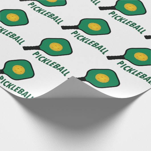 Pickleball Cadeaupapier (Hoek)