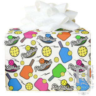 Pickleball-cadeaupapier Cadeaupapier