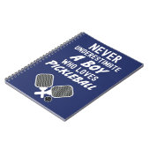 Pickleball Cadeaus voor Jongens Kinderen Sport Not Notitieboek (Linkerzijde)