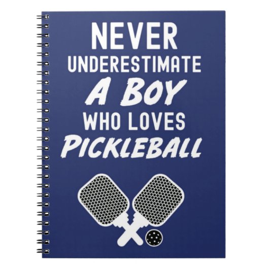 Pickleball Cadeaus voor Jongens Kinderen Sport Not Notitieboek (Voorkant)