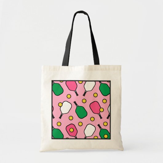 Pickleball-cadeautas Tote Bag (Voorkant)