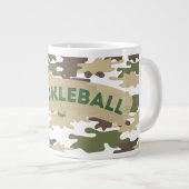 Pickleball Camo-Mok Grote Koffiekop (Voorkant rechts)