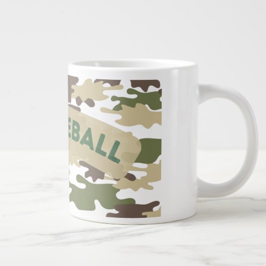 Pickleball Camo-Mok Grote Koffiekop (Rechts)