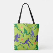 🤩 Pickleball canvas tas met aangepaste naam (Achterkant)