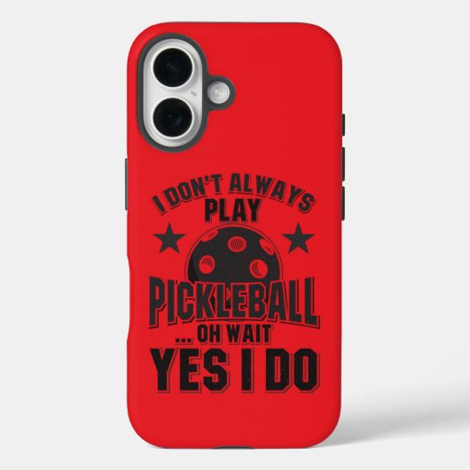 Pickleball Case-Mate iPhone Case (Achterkant)