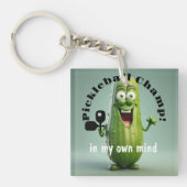 Pickleball Champ Acryl Sleutelhanger (voorkant)