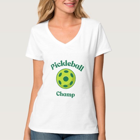 pickleball champ t-shirt (Voorkant)
