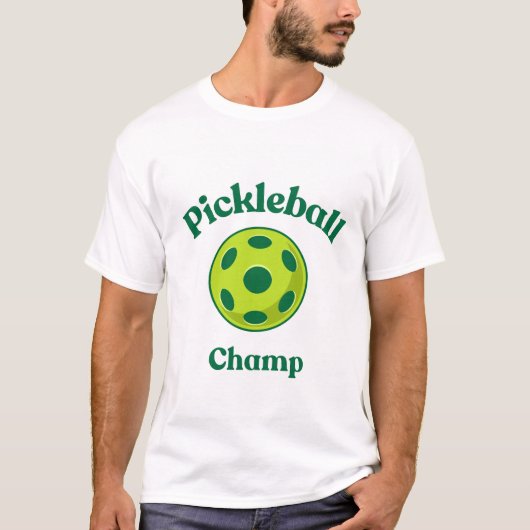 pickleball champ t-shirt (Voorkant)