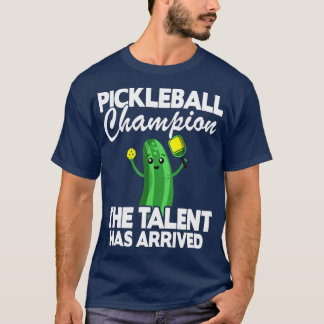Pickleball Champion Het talent heeft grappige P T-shirt