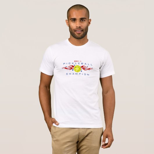 Pickleball Champion Shirt (Voorkant volledig)