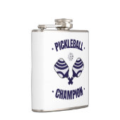 Pickleball Champion Wrapped Flask Heupfles (Rechts)
