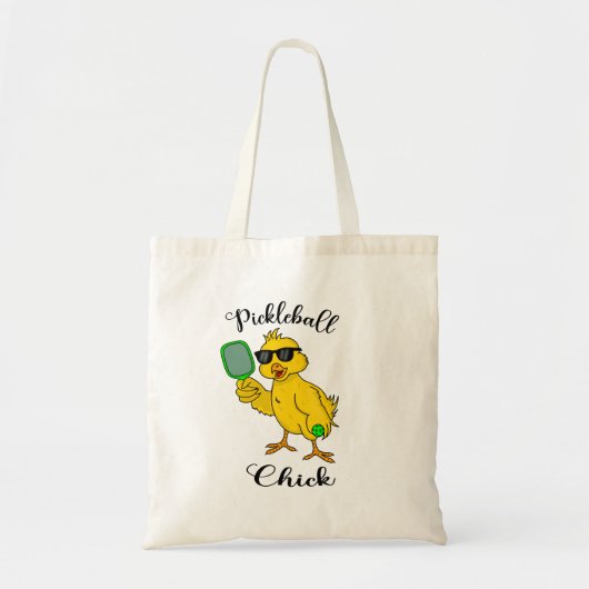 Pickleball Chick Canvas tas (Voorkant)