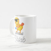 Pickleball chick Grappig cadeau Koffiemok (Voorkant links)
