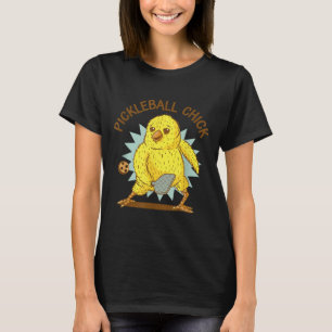 Pickleball Chick Grappig Quote Kip met Paddle G T-shirt