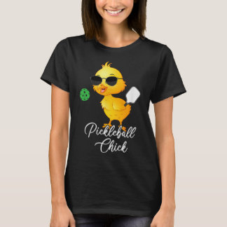 Pickleball Chick, grappige pickleball 310 T-shirt
