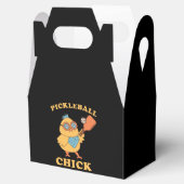 Pickleball Chick - retro Bedankdoosjes (Geopend)