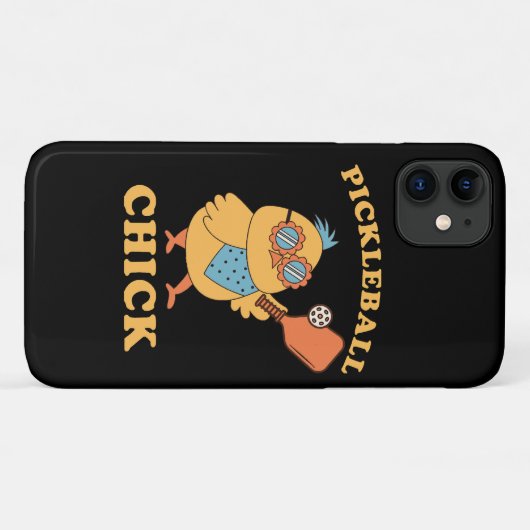 Pickleball Chick - retro Case-Mate iPhone Case (Achterkant (horizontaal))