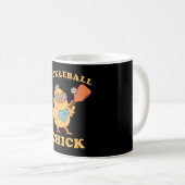 Pickleball Chick - retro Koffiemok (Voorkant rechts)