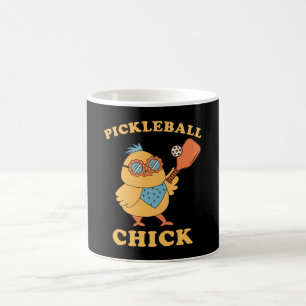 Pickleball Chick - retro Koffiemok