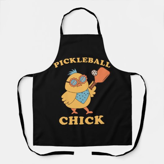 Pickleball Chick - retro Schort (Voorkant)