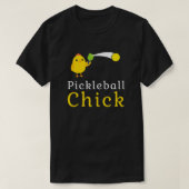 Pickleball Chick T-shirt (Design voorkant)