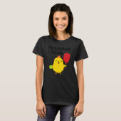 Pickleball Chick T-shirt (Voorkant volledig)