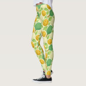 Pickleball Chinese Sneeuwbal Viburnum Leggings (Links)