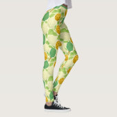 Pickleball Chinese Sneeuwbal Viburnum Leggings (Rechts)