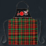 Pickleball Christmas Joy Santa Paddle Plaid Schort<br><div class="desc">Christmas Joy wordt gespeld met een snoepstok, een rode pickleball en een vrolijke kerstman met een pickleball-peddel. Personaliseer voor uw pickleball court rec league spelers, of uw favoriete pickleballer. Leuke pickleball-thema kerstversiering voor jezelf, je pickleball-liefhebbende vriend, moeder, vader, oom, tante, broer, zus, buurman, opa, oma, of werkbuddy die niet zal...</div>