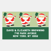 Pickleball Christmas Labels (Voorkant)