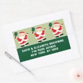 Pickleball Christmas Labels (Envelop)