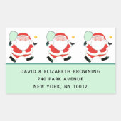 Pickleball Christmas Labels (Voorkant)