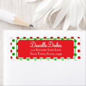 Pickleball Christmas Ornaments Party Invites Card  Etiket (Insitu)