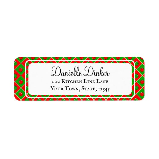 Pickleball Christmas Party Invites Cards Festive Etiket (Voorkant)