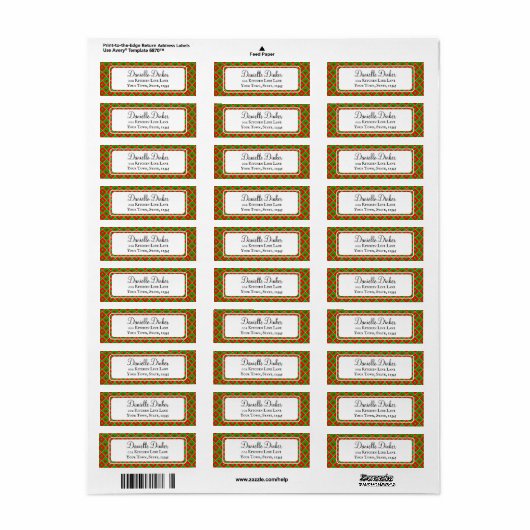 Pickleball Christmas Party Invites Cards Festive Etiket (Full Sheet)