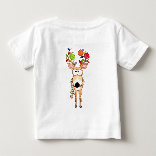 Pickleball Christmas Reindeer (Achterkant)