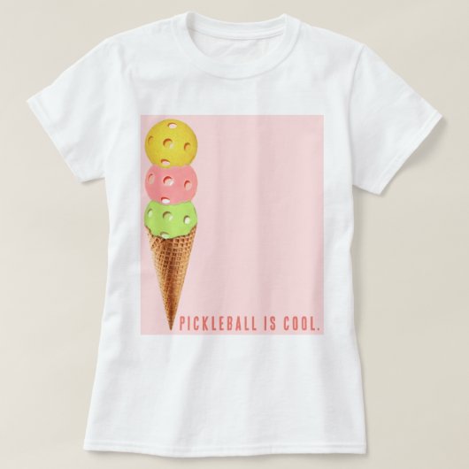 Pickleball citaat t-shirt (Design voorkant)
