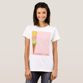 Pickleball citaat t-shirt (Voorkant volledig)