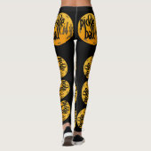 Pickleball City Leggings (Achterkant)