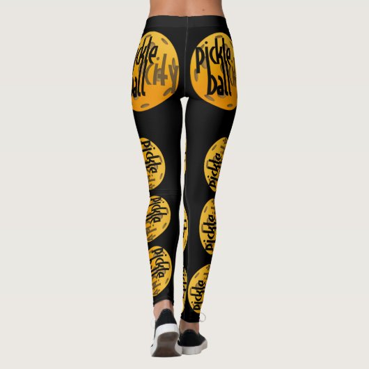 Pickleball City Leggings (Achterkant)