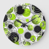 Pickleball Clock Grote Klok (Voorkant)