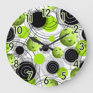 Pickleball Clock Grote Klok